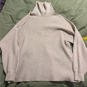 Cozy Cream free people Turtleneck Sweater